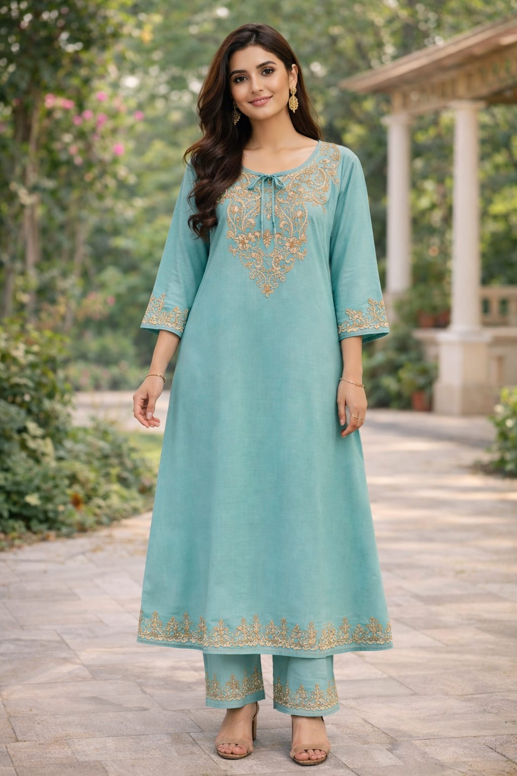 Kashmiri elegance at its best 💚
Simple, classy aur evergreen style!